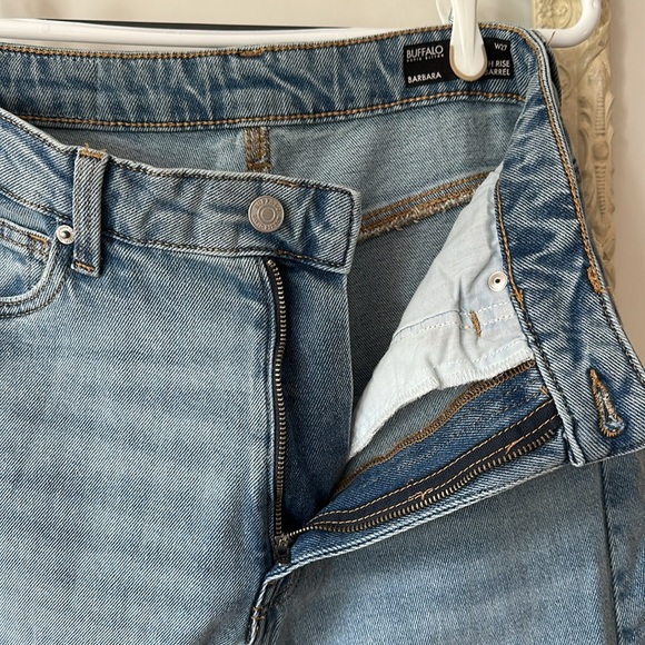 BUFFALO DAVID BITTON | Barbara High Rise Barrel Jeans in Vintage Indigo Blue - Picture 10 of 16